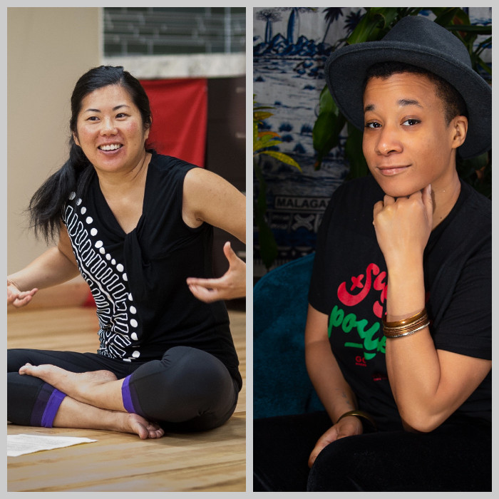 A diptych of Michelle Fujii (left) and RaShaunda Brooks, our 2021 Lilla Jewel Award winners